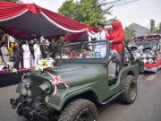 HUT Kemerdekaan ke 74 RI, Parade Mobil Hias Warnai Jalanan Purwakarta