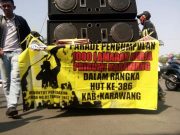 Ratusan Pengangguran Karawang Demo, Tuntut Lapangan Kerja