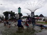 Beda Versi Antara Dinas PUPR dan Bupati Cellica Soal Fungsi Kolam Karangpawitan