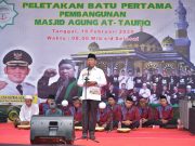 Bupati Bekasi Hadiri Peletakan Batu Pertama Masjid Agung At-Taufiq Karangbahagia