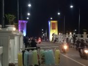 Jembatan Penghubung Rengasdengklok-Pebayuran Seharga Rp 85,2 M Terlihat Miring