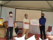 Bantu Korban Covid-19, Alfamart Kota Bogor Salurkan Donasi Konsumen