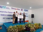 BRI Berikan Bantuan Sarpras untuk Pasar Proklamasi Rengasdengklok