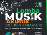 PKB Karawang Bakal Gelar Lomba Musik Akustik dan Doa Bersama pada Resepsi Harlah PKB ke-25