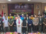 KPU Bersama Polres Karawang Gelar Deklarasi Pemilu Damai 2024