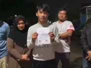 Mahasiswa yang Menulis Jatuhin Bom di Aksi Bela Palestina Karawang Akhirnya Minta Maaf