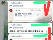 KPU Karawang Imbau Warga Waspada Penipuan Pesan Kaitan Pemilu 2024