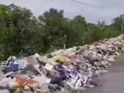 Viral Video Tumpukan Sampah di Telukjambe Timur, DLHK Diminta Turun Tangan