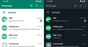 Tampilan baru WhatsApp