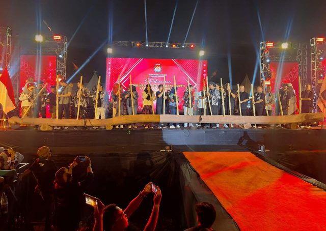 Peluncuran pilkada karawang 2024