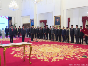 Presiden Jokowi Lantik 3 Menteri dan 1 Wamen, Ini Nama-Namanya