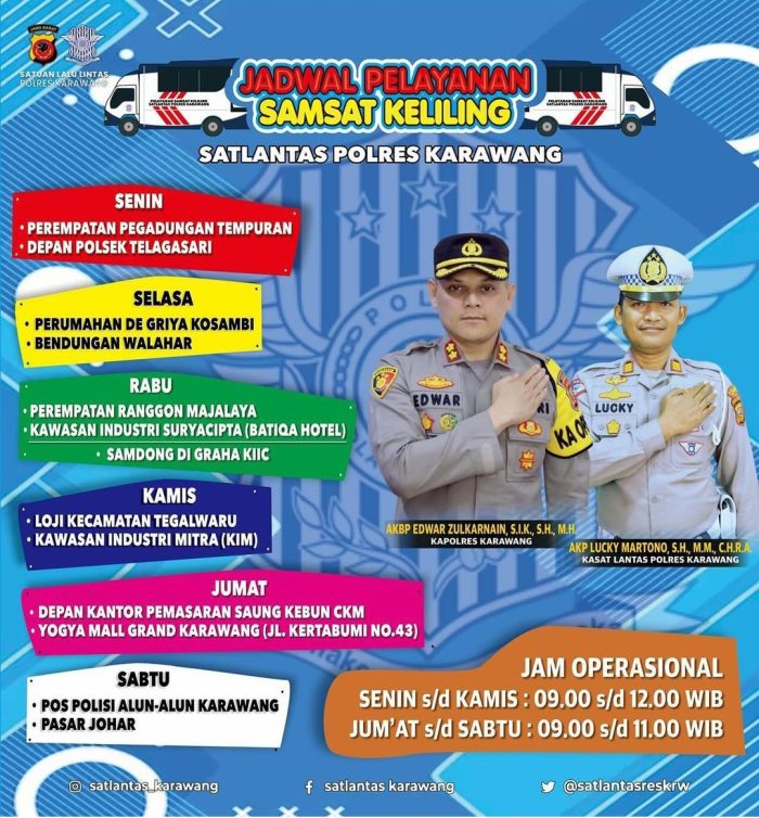 Samsat keliling karawang