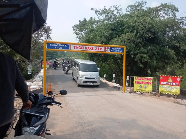 Jembatan Bailey Cicangor Karawang