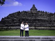 Presiden Macron Kagum dengan Keindahan Candi Borobudur