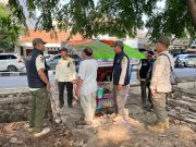 PKL Kembali Serbu Taman Ade Irma, Satpol PP Lakukan Penertiban Taman ade Irma