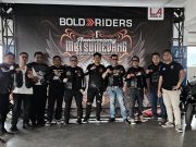 Perkuat Solidaritas, Belasan Bikers MBI Karawang Hadiri Anniversary MBI Sumedang