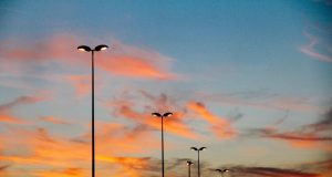 Pju jalan raya pangkalan