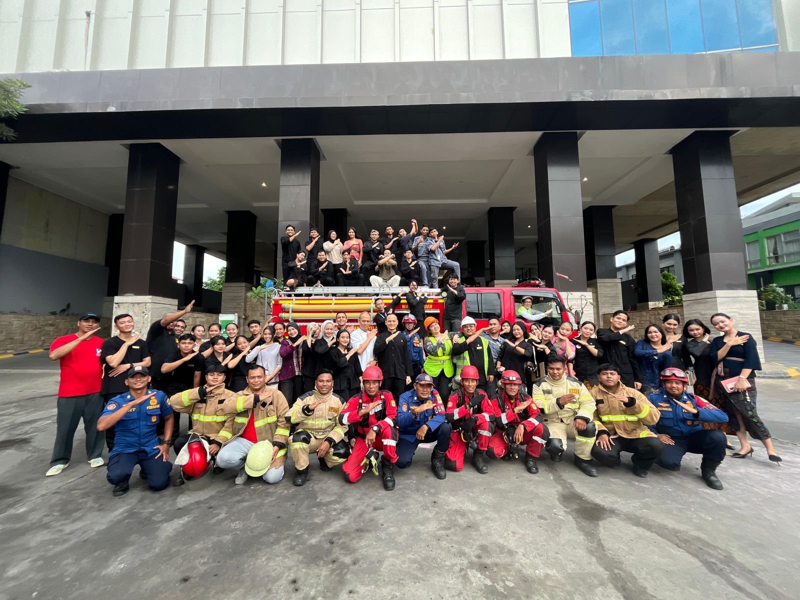 Fire drill di swiss-belinn karawang