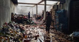 Kebakaran pasar Surade