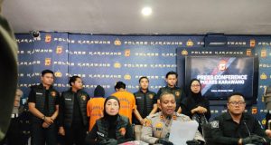 Pelaku pembuangan bayi di karawang