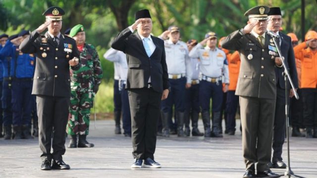 H. Maslani upacara hari pahlawan