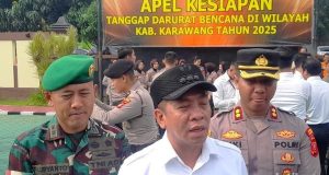 Apel siaga bencana karawang