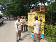 Keluhan Warga, Satpol PP Karawang Tindak Pedagang Bahu Jalan Galuh Mas Satpol PP Karawang