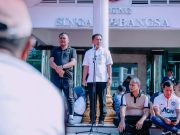 Bupati Aep Apresiasi ASN Karawang Usai Salurkan Donasi Bencana dan Palestina Senam pagi