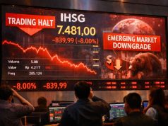 Tekanan Jual Masif, IHSG Ambruk 8 Persen dan Kena Trading Halt