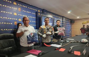 Pelaku Pembacokan Tukang Parkir di Cikampek Karawang Ditangkap Kasus pembacokan