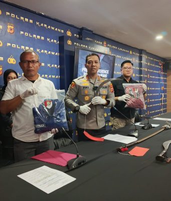Pelaku Pembacokan Tukang Parkir di Cikampek Karawang Ditangkap Kasus pembacokan