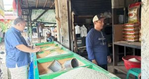 Bulog karawang sidak pasar