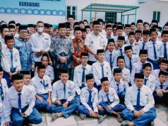 Menteri Agama dan Pemkab Karawang Resmikan SPPG Pesantren di Cilamaya Sppg pesantren