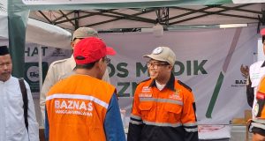 Posko mudik baznas