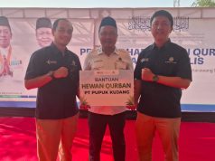 Hewan kurban pupuk kujang