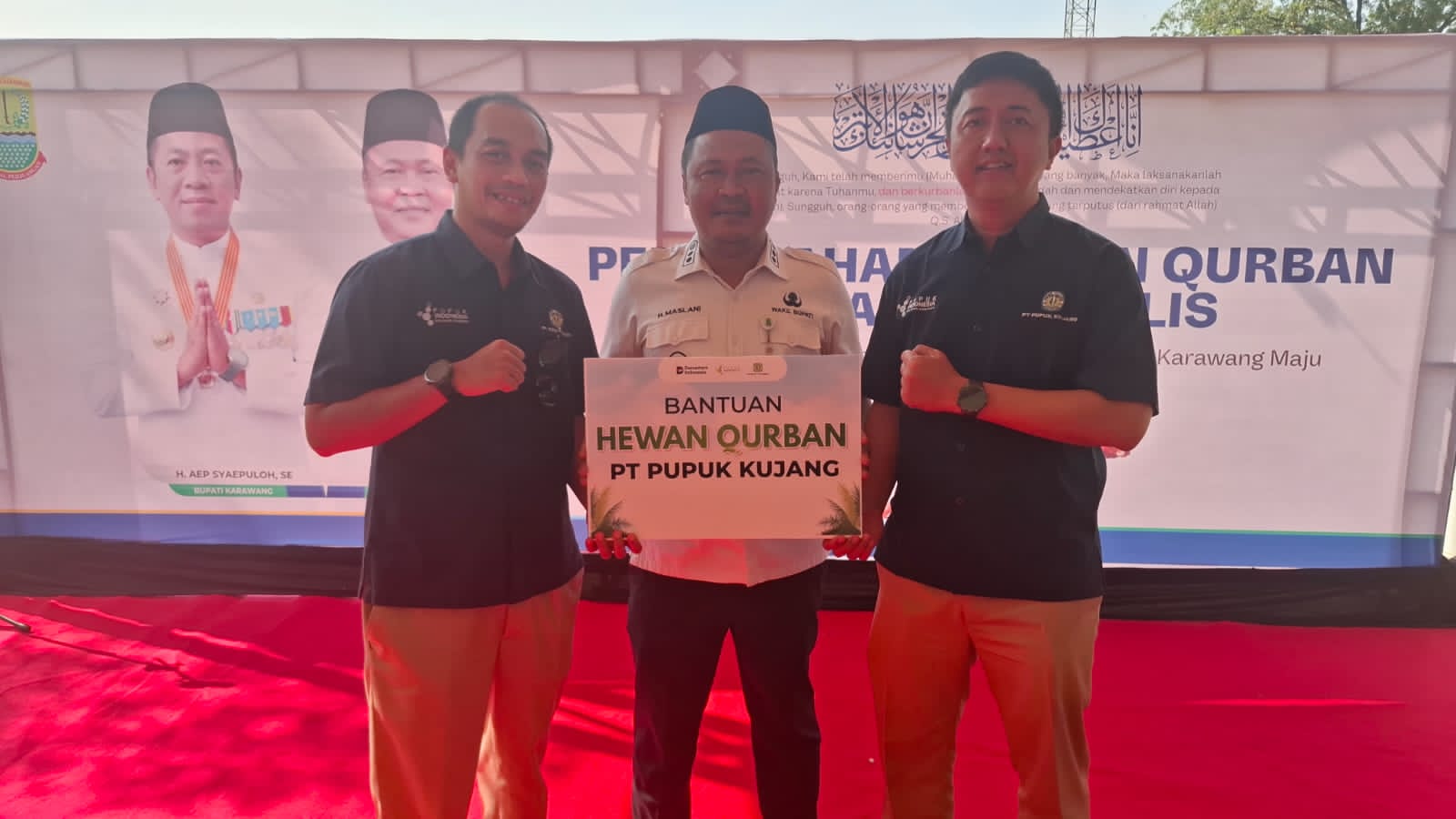 Hewan kurban pupuk kujang
