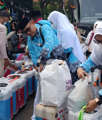 Kepulangan Jamaah Haji karawang